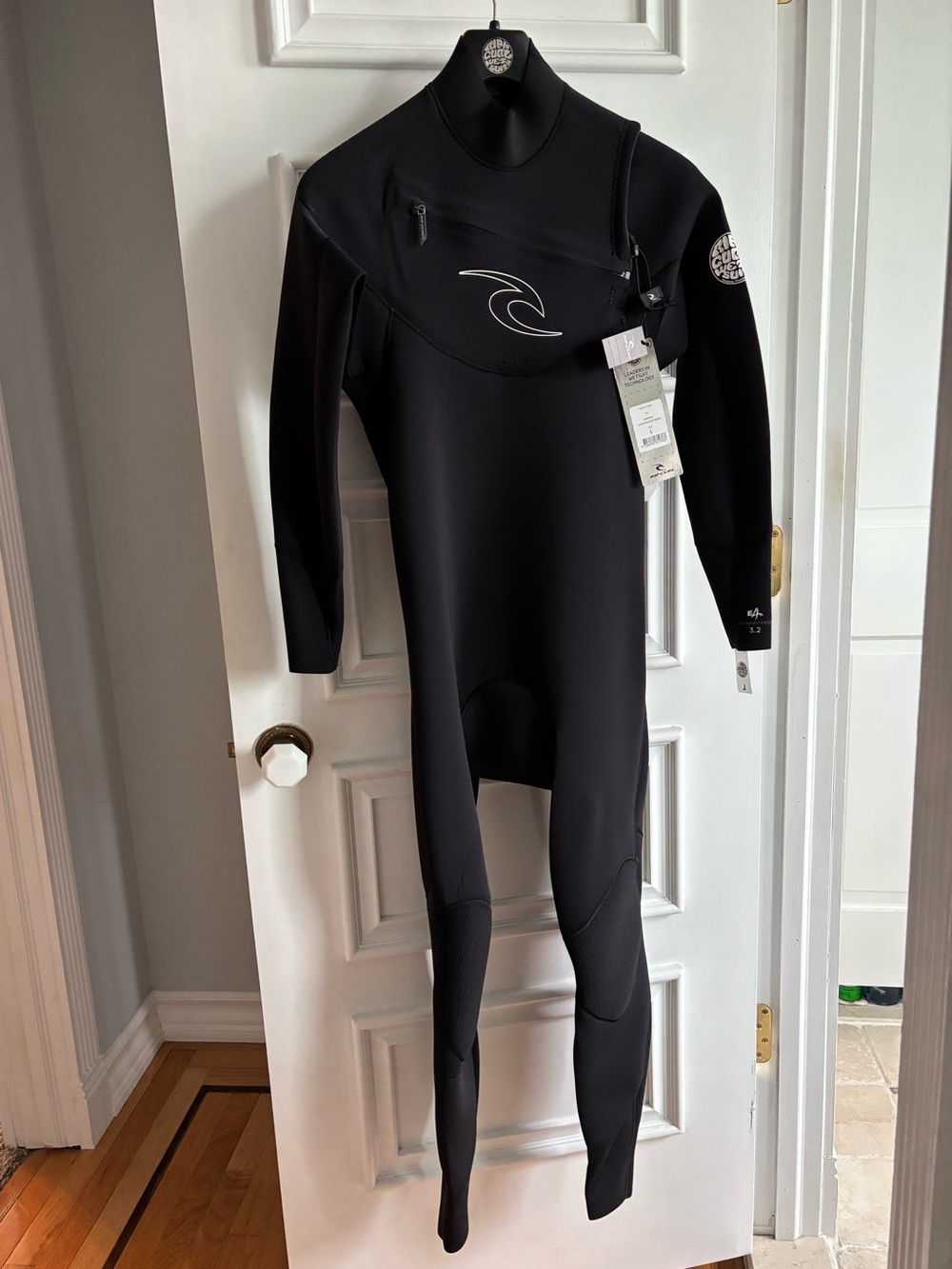 🌹Men’s RipCurl Dawn Patrol 3.2 E4 Neoprene Flash Lining Batwing Wetsuit
